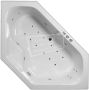 Bibury Whirlpool Napels Combi (145x145x44 5cm) Hoekbad Pneumatisch - Thumbnail 1