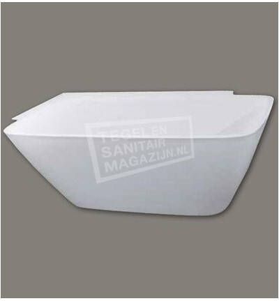 BeterBad-Xenz Beterbad Xenz Romeo Links (180x86x62 cm) Solid Surface Wit