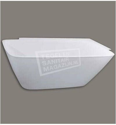 BeterBad-Xenz Beterbad Xenz Romeo Rechts (180x86x62 cm) Solid Surface Wit