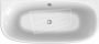 BeterBad-Xenz Dion 180x80x60 cm semi vrijstaand bad wit glans - Thumbnail 2