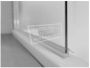 Beuhmer Square Half frame Met Greep Chroom (140x80 cm) 8 mm Dik Helder Glas - Thumbnail 2
