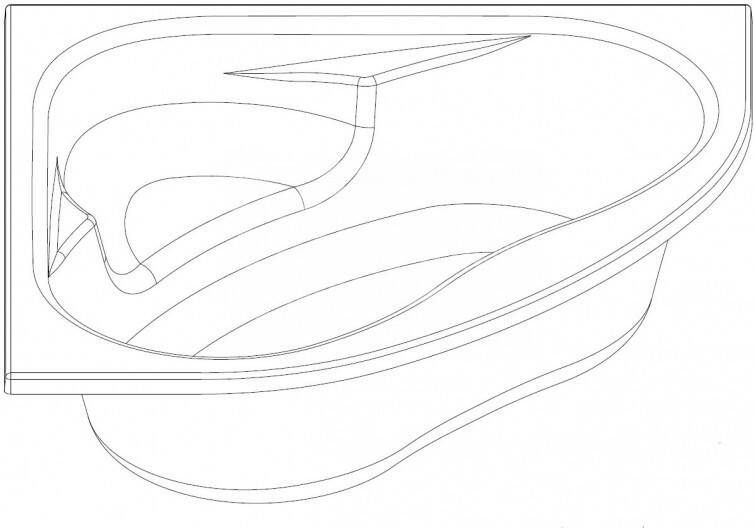 Bibury Whirlpool Milaan Combi Deluxe (145x145x45 4cm) Hoekbad Rond Elektronisch