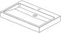 Forzalaqua Palermo Wastafel 80 cm Hardsteen Gefrijnd 80 5x51 5x9 cm 1 wasbak 1 kraangat - Thumbnail 2