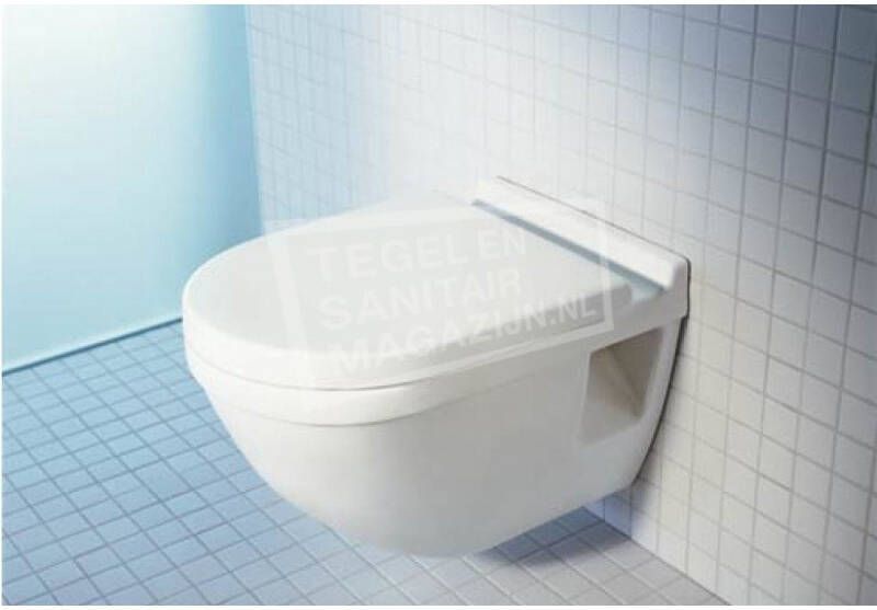 Geberit Duravit Starck 3 Compact toiletset met UP100 en Delta21 bedieningspaneel