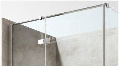 Gradara Casa Quadra (80x80x200 cm) douchecabine vierkant 8 mm NANO Anti-kalkbehandeling