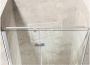 Gradara Frost Move Draaideur met vast paneel (110x200 cm) 8 mm Dik Helder Glas - Thumbnail 2