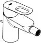 Grohe Bau Loop 1 gats bidetkraan met waste met open greep chroom - Thumbnail 2