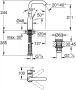 GROHE Essence New Wastafelmengkraan L-size trekwaste eengreeps 1-gats 244mm hoogte 127mm uitloop draaibaar supersteel - Thumbnail 5