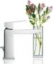 Grohe Eurocube waterbesparende wastafelkraan medium met waste 28mm met temperatuurbegrenzer chroom 23445000 - Thumbnail 4