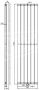 Plieger Cavallino Retto Dubbel verticale radiator (298x1800) 817 Watt Wit - Thumbnail 2