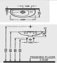Plieger Compact (42x22cm) Fontein Wit Met overloop - Thumbnail 2