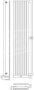 Plieger Inox Melody verticale radiator (370x1800) 861 Watt Inox - Thumbnail 2