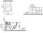 Plieger Novanta Wandcloset PACK Wit (incl. softclose toiletzitting) (36x40x56) - Thumbnail 2