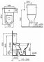 Plieger Plus Combinatie Diepspoel Verhoogd (+8 cm) Wit (39x90x65) (incl. Reservoir Dualflush en afvoermateriaal) - Thumbnail 2