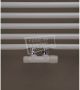 PRORAD radiator 589W recht verticaal buis rond 6x1 2''aansluitingen hxl 1154x600mm glanzend wit RAL9016 - Thumbnail 3