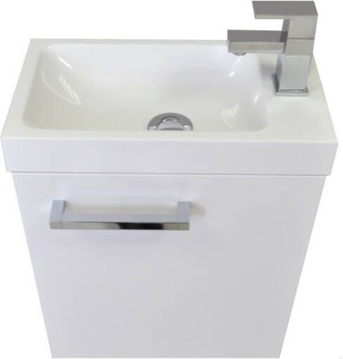 Sanicare Toiletmeubelset Q40 hoogglans wit