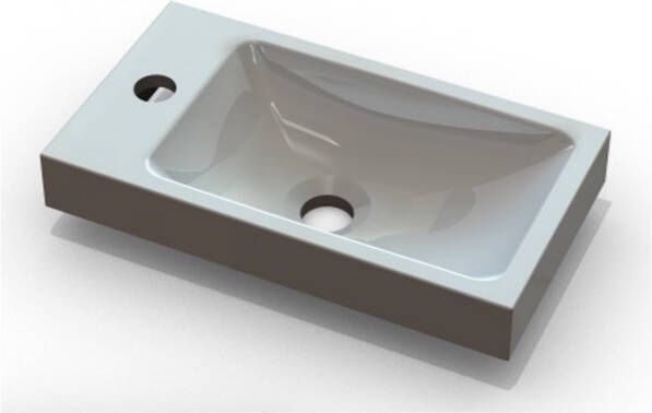 Sanicare Toiletmeubelset Q40 met spiegel grey-wood