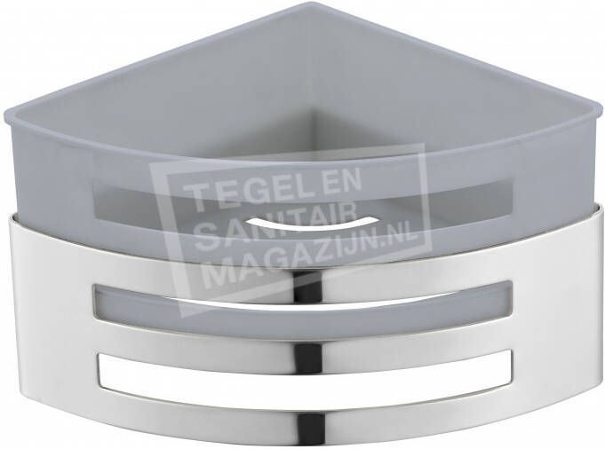 Sanilux Alveare Design Shampoo Korf Hoek Model met Inzet Kunsstof