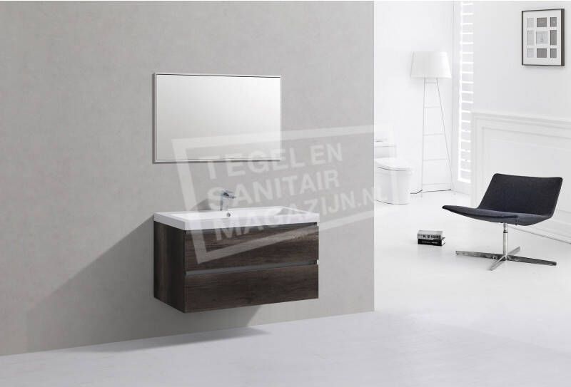 Sanilux badkamer meubel Century Oak 120cm 1 kraangat