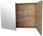 Sanilux Spiegelkast Wood 120cm - Thumbnail 2
