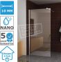 Saniluxe Douchewand 130 cm Glas met Muurprofiel 10 mm NANO - Thumbnail 2