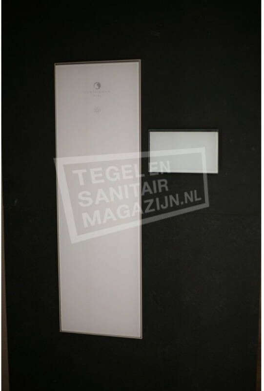 Sunshower Ventilatierooster 13x13cm voor Pure en Pure XL en Deluxe Glas Wit