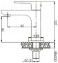 Wiesbaden Casma fonteinkraan 1 2&apos;&apos; wit chroom 29.4281 - Thumbnail 3