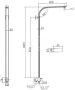 Wiesbaden Wastafelkraan Uitloop Inbouw Rond Glans Chroom Rond 25 cm 1 2 - Thumbnail 5