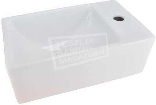 Wiesbaden Fonteinset Mini (30x18cm) + Zeta Chroom Kraan Set16