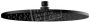 Wiesbaden Regendouche set mat zwart complete set met hoofddouche 30 cm rond - Thumbnail 4