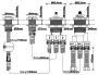 Wiesbaden Caral 4-gats thermostatische badrandcombinatie geborsteld staal - Thumbnail 4