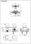 Xellanz Douchekraan Rombo 15cm Hartafstand Thermostatisch Inbouw Vierkant Chroom 2 Greeps - Thumbnail 5
