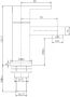 Wiesbaden Fonteinkraan Rombo | Opbouw | Koudwater kraan | Standaard model | Vierkant | Chroom - Thumbnail 5
