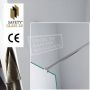 Wiesbaden Graffic inloopdouche 1000 x 2000 x 10 mm nano safety glass folie helder glas chroom 20.3757 - Thumbnail 13