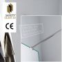 Wiesbaden Graffic inloopdouche 1000 x 2000 x 10 mm nano safety glass folie helder glas chroom 20.3757 - Thumbnail 11