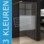 Wiesbaden Inloopdouche 100x200cm Antikalk Helder Mat Glas 8mm Veiligheidsglas Excl. Stabilisatiestang en Profielset - Thumbnail 10