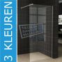 Wiesbaden Slim losse glaswand 70x200cm Helder glas 8mm met anti-kalk coatingzonder profiel en stabilisatiestang 20.3452 - Thumbnail 9