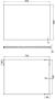 Xellanz Serra spiegel rechthoek met lijst 80 x 60 x 2 1 cm aluminium 38.3751 - Thumbnail 3