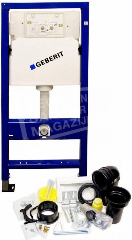 Geberit UP100 Inbouwreservoir | Basic | Frontbediening | Verstelbaar in hoogte en diepte - Foto 2