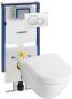 Geberit Villeroy & Boch Subway 2.0 Compact toiletset met UP720 en Sigma01 bedieningspaneel - Thumbnail 1