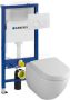 Geberit Villeroy & Boch Subway 2.0 direct flush toiletset met UP100 en Delta21 bedieningspaneel - Thumbnail 1