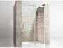 Gradara Clear Move Schuifdeur (120x200 cm) 8 mm Dik Helder Glas - Thumbnail 1