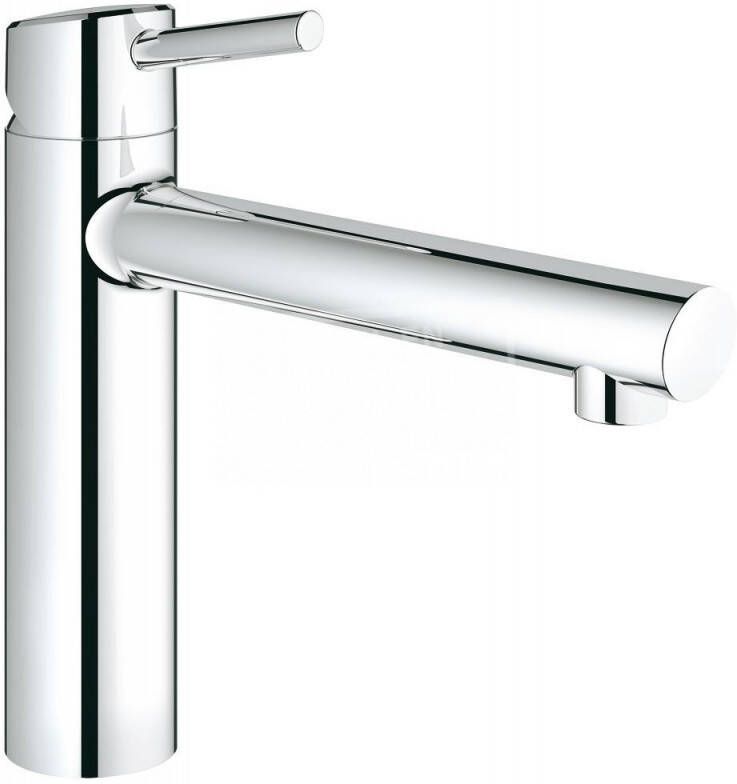 GROHE Concetto Keukenmengkraan 265mm hoogte 198mm voorsprong uitloop medium draaibaar chroom 31128001