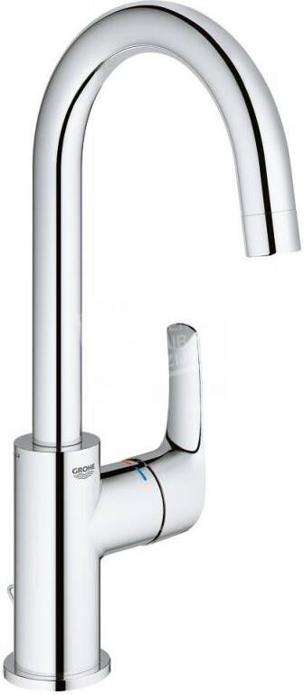 Grohe Eurosmart wastafelmengkraan(opbouw)chroom. glans voorsprong uitloop 140mm volumestroomklasse Z(4.2 6.9 l min. )