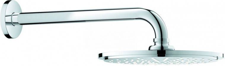 Grohe Rainshower Cosmopolitan 210 Hoofddouche 21cm 1 straalsoort wandarm 28.6cm chroom 26062000