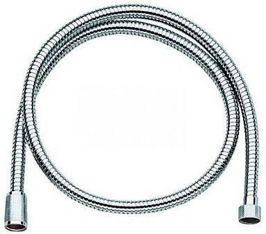GROHE Relexaflex Longlife Doucheslang conische koppeling G1 2" met inlage 1500mm lengte metaal chroom