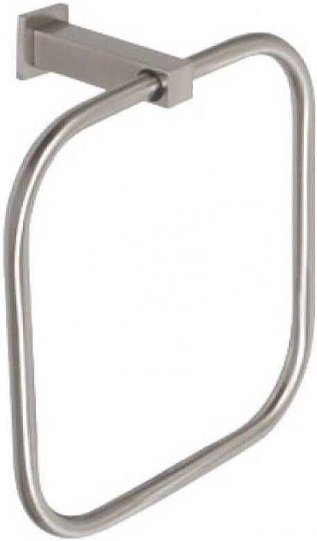 Plieger Cube handdoekring chroom 4784172