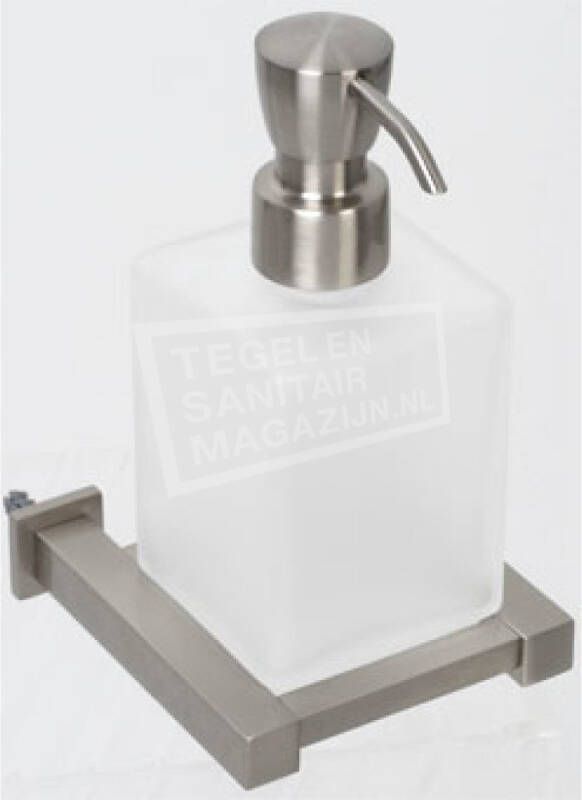 Plieger Zeepdispenser Cube Matglas Inox - Foto 3