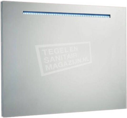 Sanilux Aluminium Spiegel Met Led Verlichting 100 cm