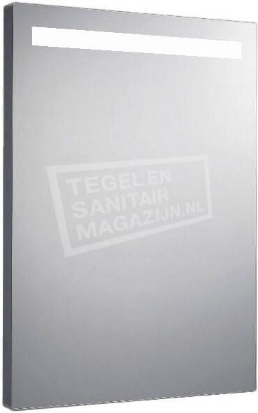 Sanilux Aluminium Spiegel Met Tl Verlichting 58 cm